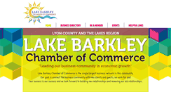 Desktop Screenshot of lakebarkleychamber.com