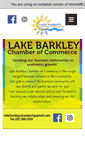 Mobile Screenshot of lakebarkleychamber.com